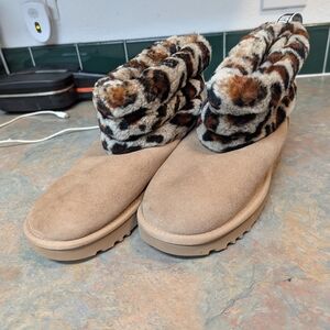 Leopard Print Tan Women's Shoes
